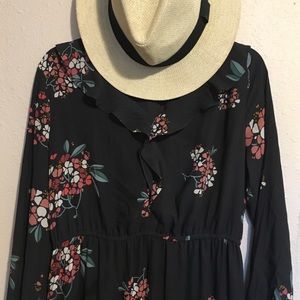 Breezy floral maxi dress LOFT petite